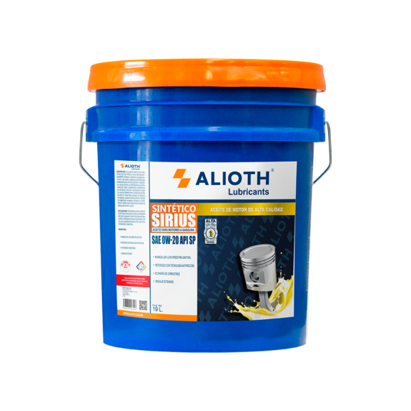 ALIOTH SIRIUS SINTETICO SAE 0W-20 SP  19 L