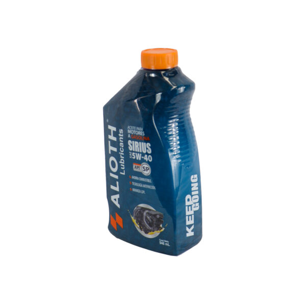 ALIOTH SIRIUS SINTETICO SAE 5W-40 SP 946 mL - Imagen 3