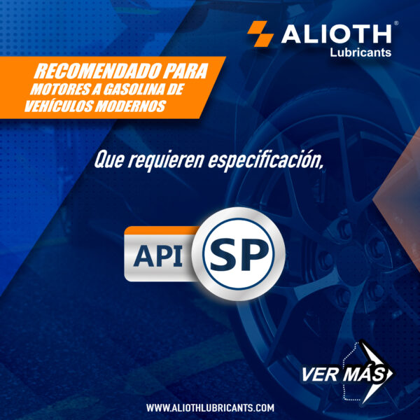 ALIOTH SIRIUS SINTETICO SAE 5W-40 SP 5 L - Imagen 8