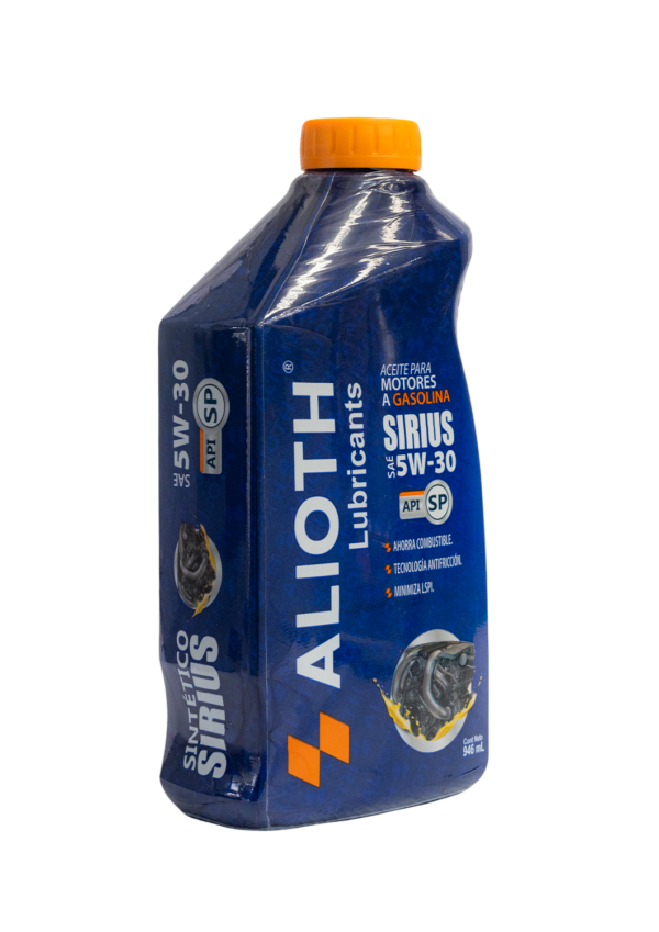 ALIOTH SIRIUS SINTETICO SAE 5W-30 SP 946 mL - Imagen 3